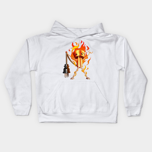 Chibi-Robo on Fire